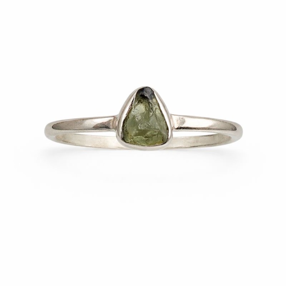 Moldavite S925 Ring